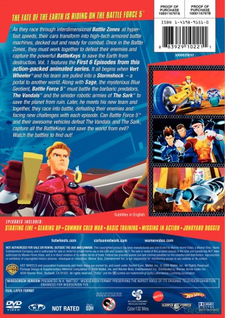 Hot Wheels Battle Force 5: Season 1 V.1 [DVD]