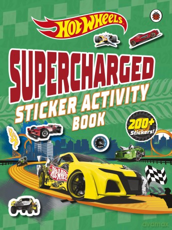 Hot Wheels Supercharged Sticker Activit [KSIĄŻKA]