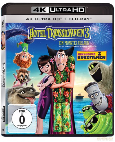 Hotel Transsilvanien 3 - Ein Monster Urlaub (4K-UHD+Blu-ray) [2xBlu-Ray]