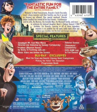 Hotel Transylvania [DVD]