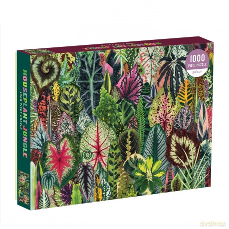 Houseplant Jungle 1000pc Puzzle [KSIĄŻKA]