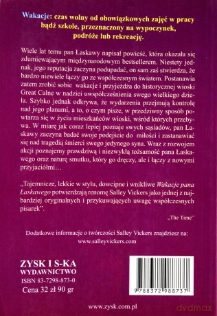 Wakacje pana Łaskawego - Salley Vickers [KSIĄŻKA]