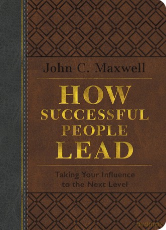 How Successful People Lead Brown and Gray LeatherLuxe [KSIĄŻKA]