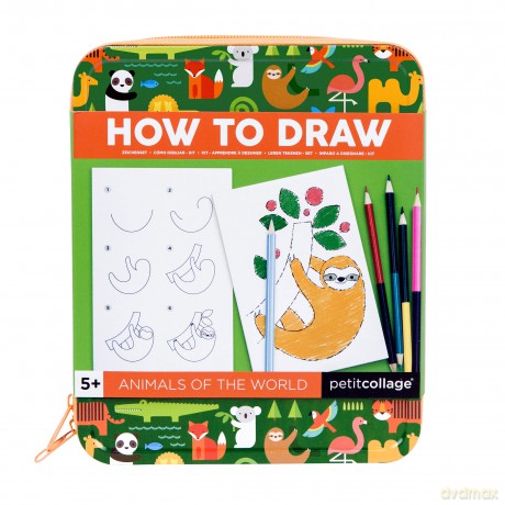 How to Draw Animals of the World [KSIĄŻKA]