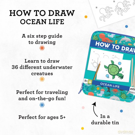 How to Draw Ocean Life [KSIĄŻKA]