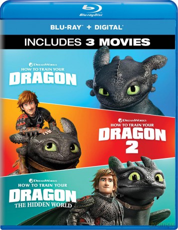 How To Train Your Dragon: 3-Movie Collection [3xBlu-Ray]