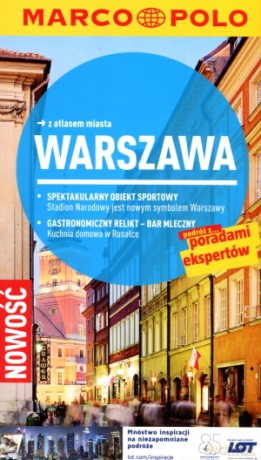 Warszawa. Przewodnik Marco Polo z atlasem miasta - Ulrich Krokel [KSIĄŻKA]