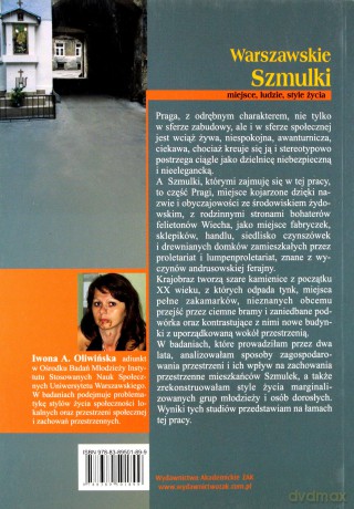 Warszawskie Szmulki. Miejsce, ludzie, style życia - Iwona A. Oliwińska [KSIĄŻKA]