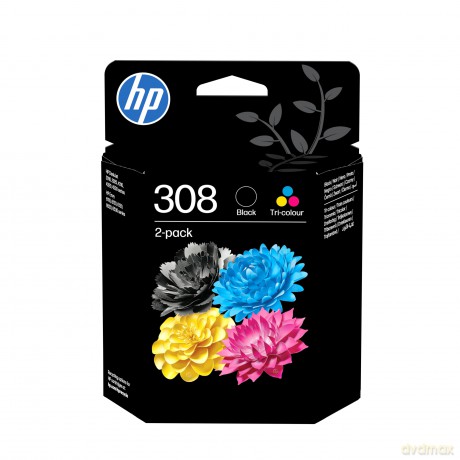Hp: HP 308 (6L6S6UE) schwarz, cyan, magenta,