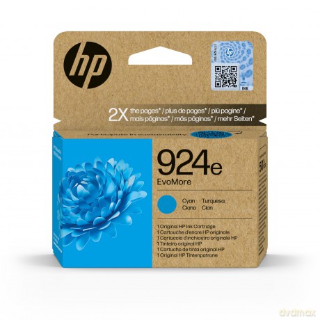 Hp: HP 924e (4K0U7NE) cyan Druckerpatrone