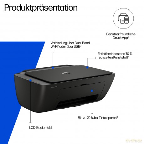 Hp: HP DeskJet 2920 All-in-One 3 in 1 Tinten
