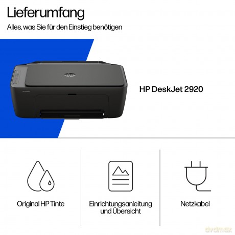 Hp: HP DeskJet 2920 All-in-One 3 in 1 Tinten