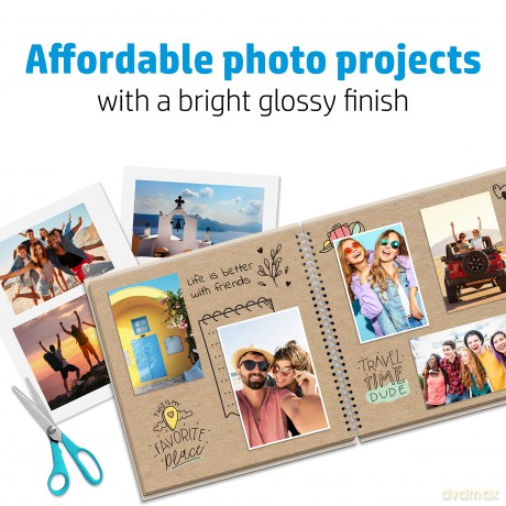 Hp Papier: HP Everyday Glossy Fotopapier A 4 100b 2