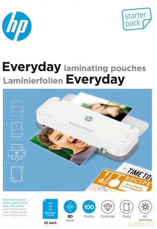 HP Everyday Laminierfolien-Set glnzend