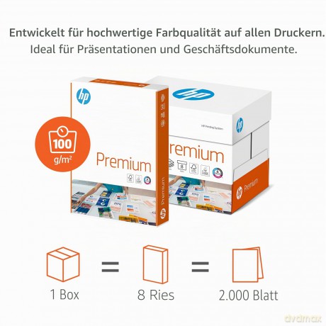 HP Kopierpapier Premium A4 100 g/qm