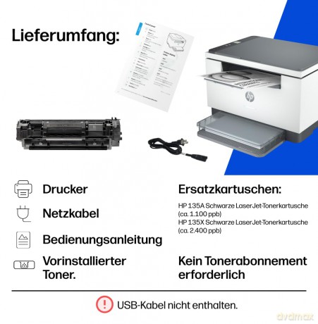 HP LaserJet MFP M234dw 3 in 1 Laser-Mult