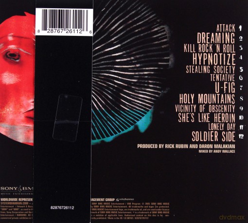 System Of A Down: Hypnotize (digipack) [CD]