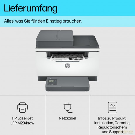 Hp: HP LaserJet MFP M234sdw 3 in 1 Laser-Mul