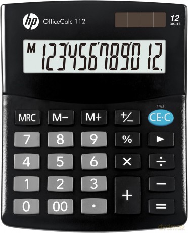 Hp: HP OfficeCalc 112 Tischrechner schwarz
