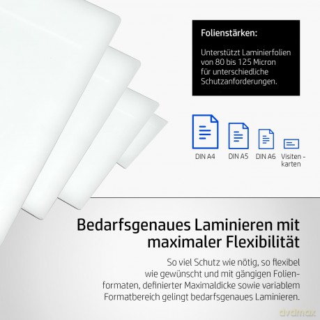 Hp: HP OneLam 270 A4 Laminiergert bis DIN A