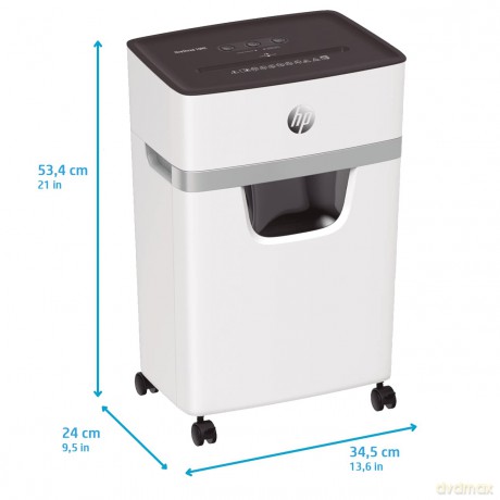 HP OneShred 10MC Aktenvernichter mit Par