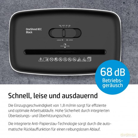 Hp: HP OneShred 8CC Aktenvernichter mit Part