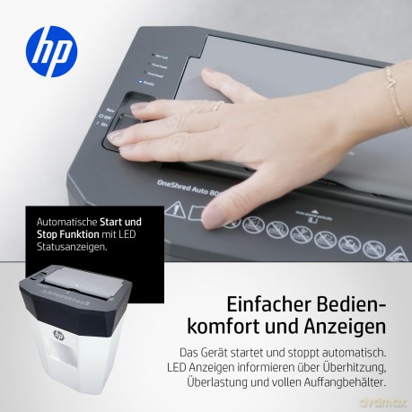 Hp: HP OneShred Auto 80CC Aktenvernichter mi