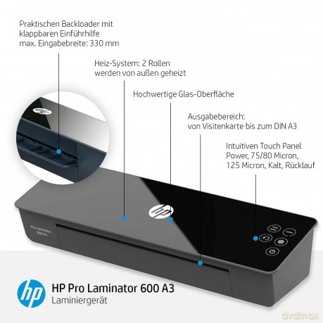 HP Pro Laminator 600 A3 Laminiergert