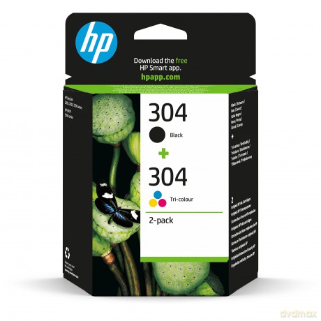 HP Tin. 3JB05AE-2x304 BK+Color