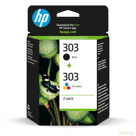 HP Tin. 3YM92AE-2x303 BK+Color