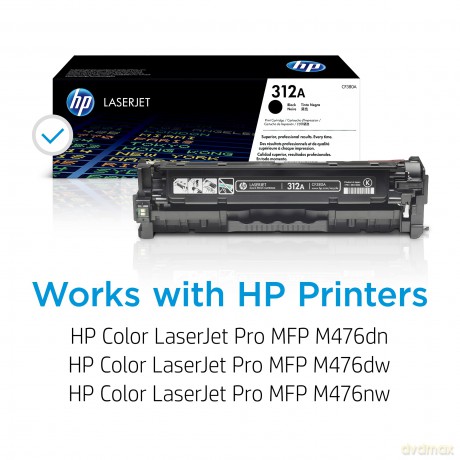 Hp: HP Toner Cf380a-312a Schwarz