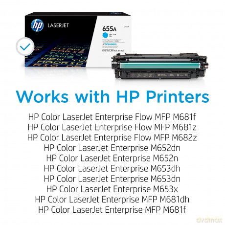 HP Toner CF451A-655A cyan