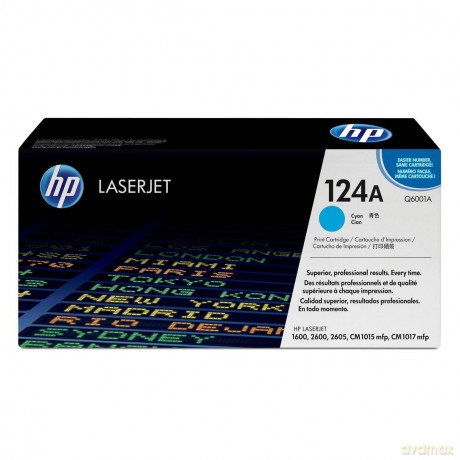 Hp Toner: HP Toner Q6001a-124a Cyan