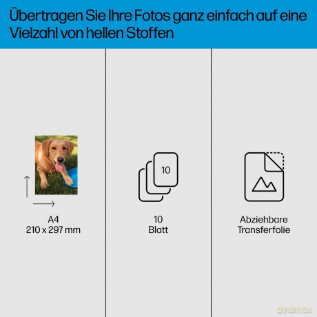 Hp: HP Transferpapier zum Aufbźgeln Iron-On