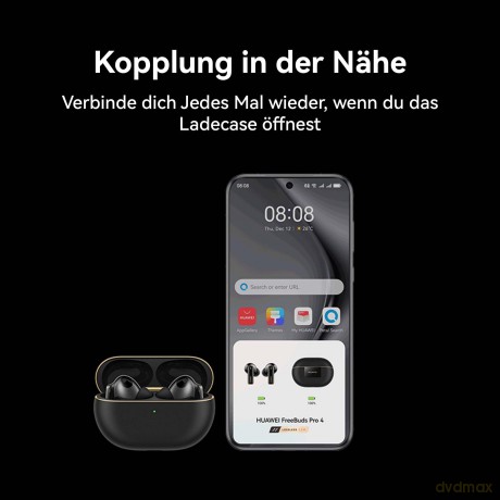 Huawei - FreeBuds Pro 4. Schwarz