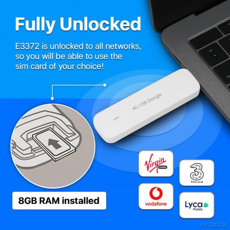 Huawei E3372 USB Surfstick 150.0Mbit LT