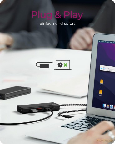 Hub 4-Port IcyBox USB 3.2 IB-Hub1436-CP