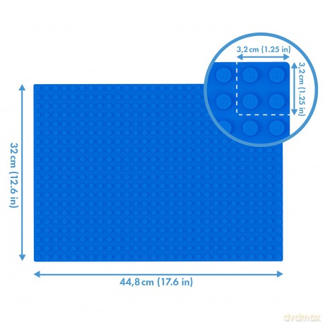 HUBELINO-560er Grundplatte BLAU