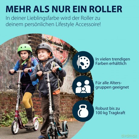 HUDORA BigWheel 205, tźrkis