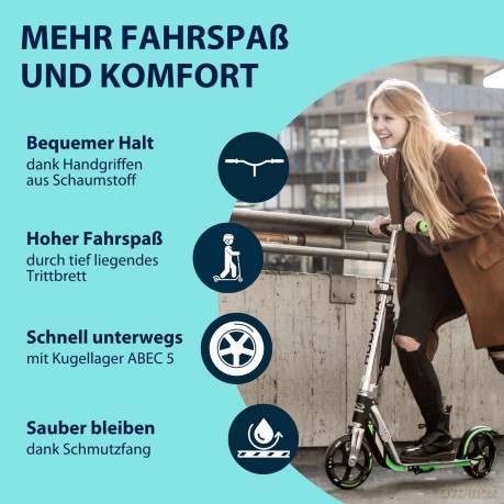 HUDORA BigWheel 205, tźrkis