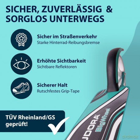 HUDORA BigWheel 205, tźrkis