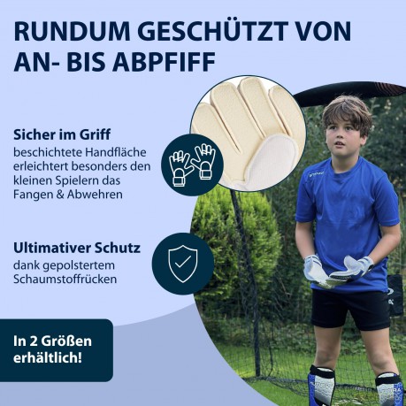 Hudora Keepershandschoenen: HUDORA Keepershandschoenen - Maat S