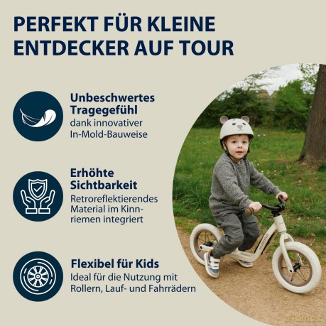 HUDORA Kinderhelm Beary, Gr. 48-52