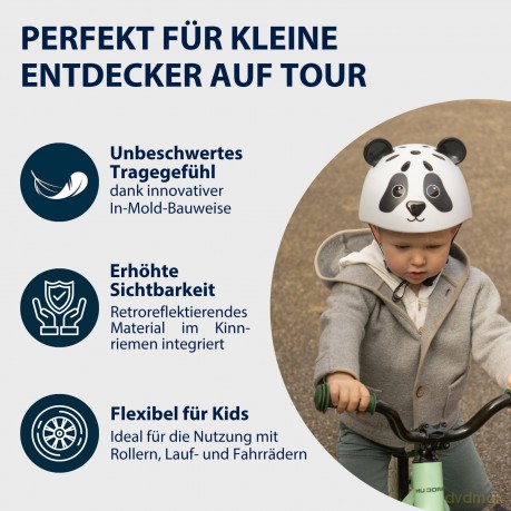 HUDORA Kinderhelm Pandy, Gr. 48-52
