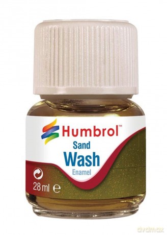 Humbrol - Nr.7 Zand Wash 28 Ml (av0207)