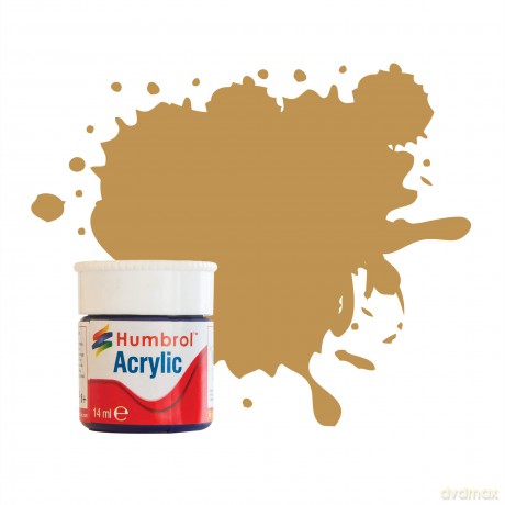 Humbrol - Nr.93 Desert Geel 12ml Acryl (ab0093)