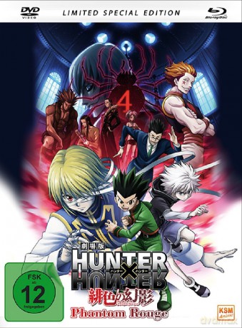 HUNTERxHUNTER - Phantom Rouge - The Movie 1 - Special Edition (Mediabook) (Blu-ray+DVD) [2xBlu-Ray]