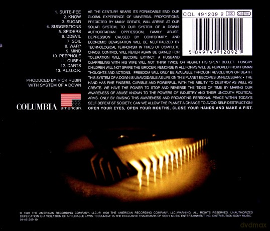 System Of A Down: System Of A Down [CD]