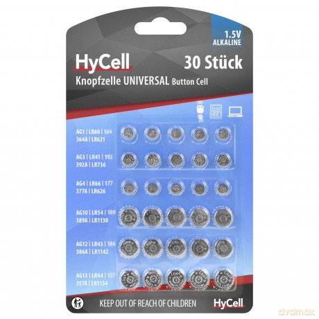 HyCell Knopfzellen 1,5 V