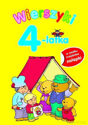 Wierszyki 4-latka - Elżbieta Lekan [KSIĄŻKA]